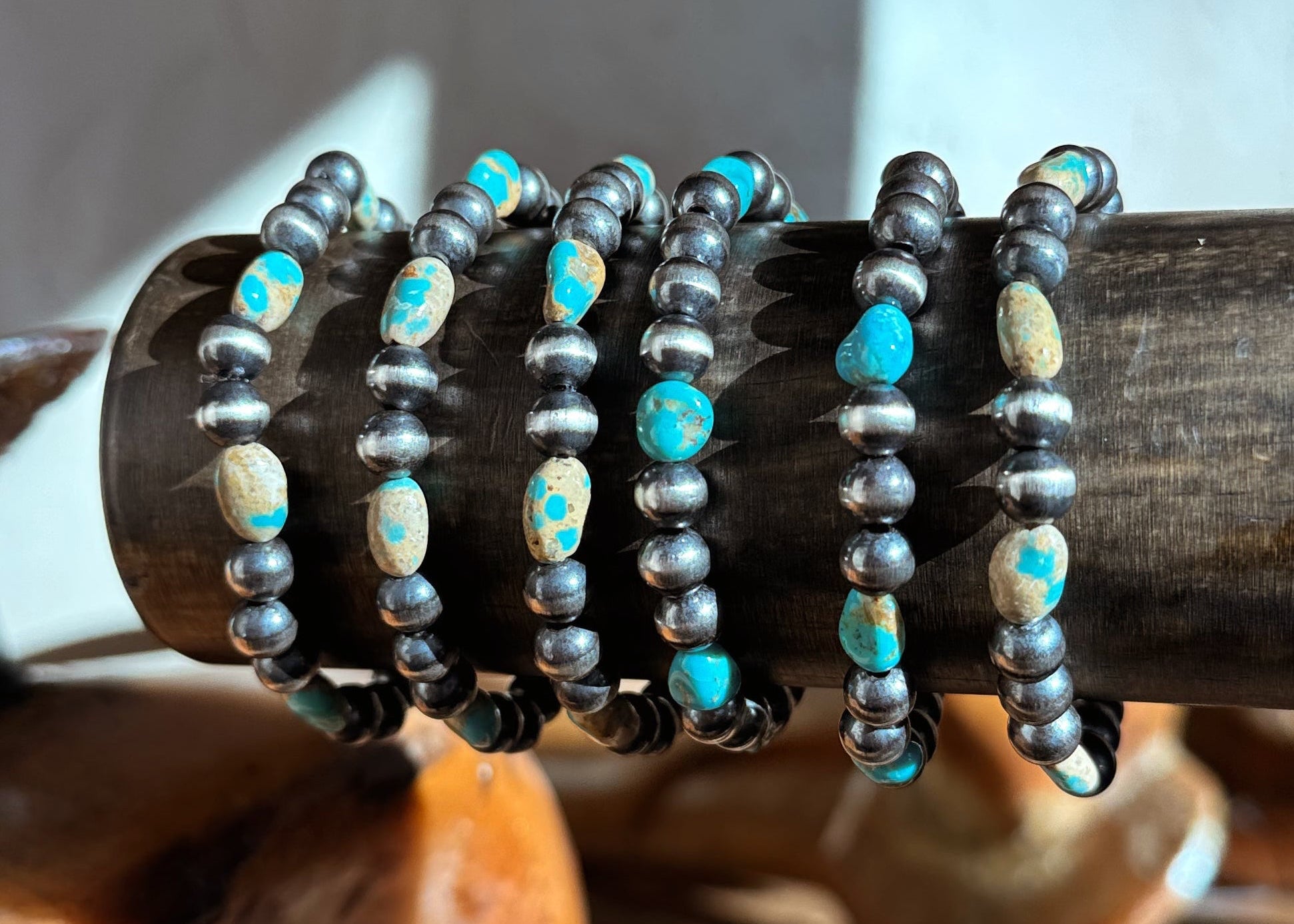 The Stretchy Navajo Pearl Bracelet