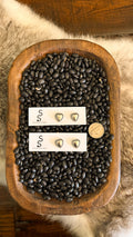 HEART SHAPED CONCHO EARRINGS